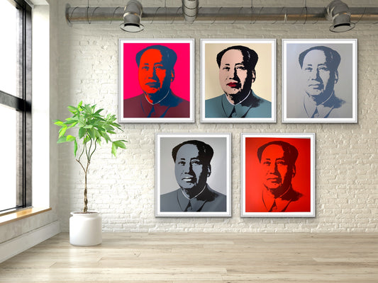 Mao | Andy Warhol Print by Sunday B. Morning