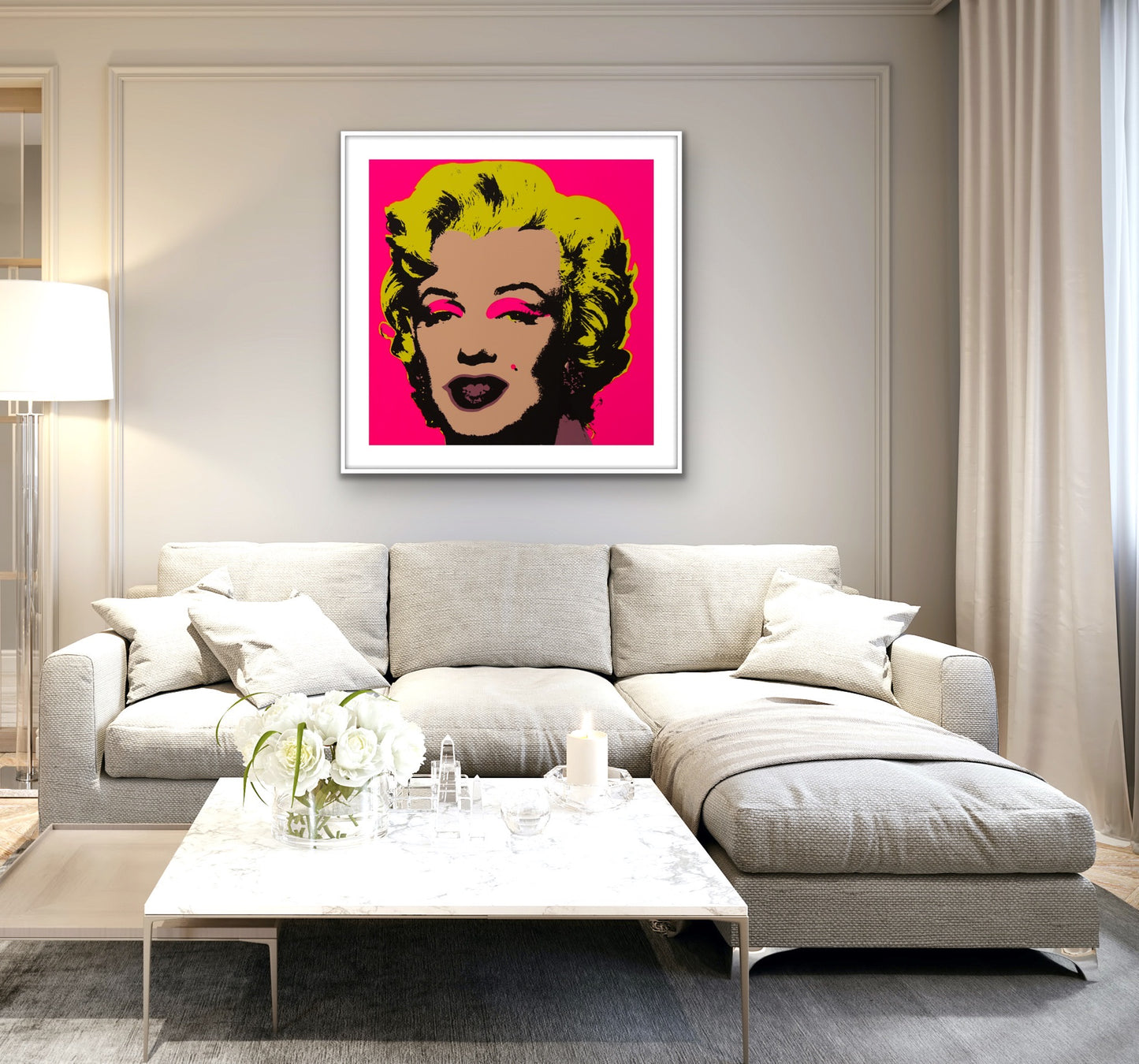 Marilyn Monroe (11.31) | Andy Warhol Print by Sunday B. Morning