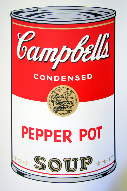 Campbell's Soup Can (pepper pot) | Andy Warhol Print by Sunday B. Morning