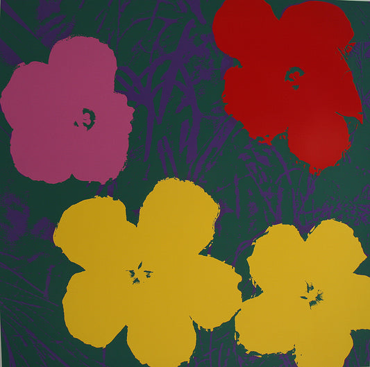 Flowers (11.65) | Andy Warhol Print by Sunday B. Morning