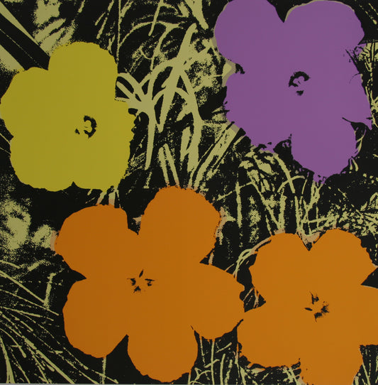 Flowers (11.67) | Andy Warhol Print by Sunday B. Morning