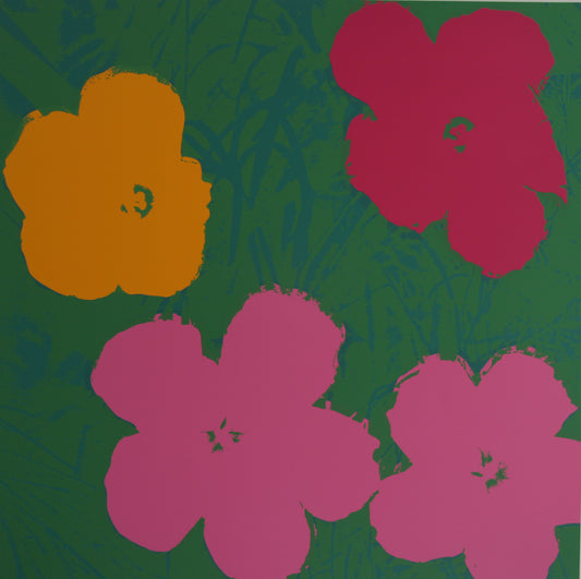 Flowers (11.68) | Andy Warhol Print by Sunday B. Morning