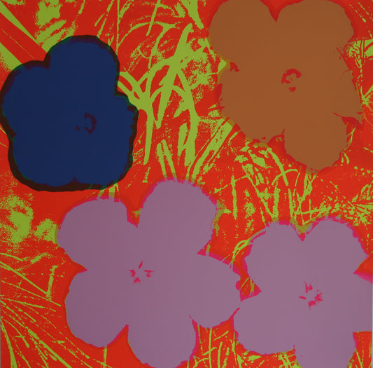 Flowers (11.69) | Andy Warhol Print by Sunday B. Morning