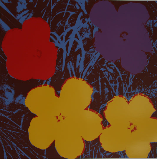 Flowers (11.71) | Andy Warhol Print by Sunday B. Morning