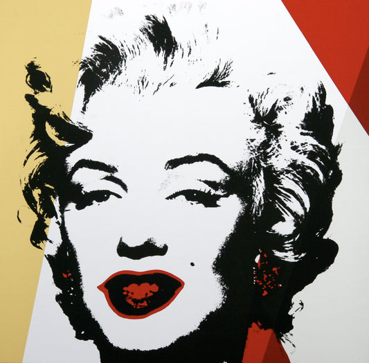 Golden Marilyn Monroe (11.37) | Andy Warhol Print by Sunday B. Morning