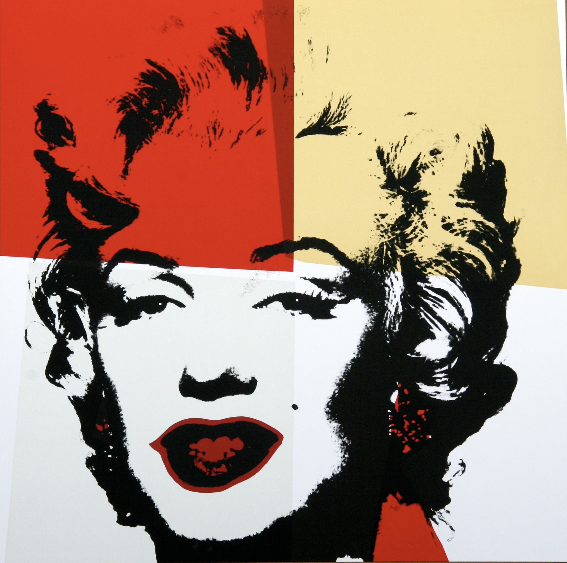 Golden Marilyn Monroe (11.38) | Andy Warhol Print by Sunday B. Morning