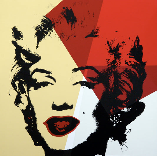 Golden Marilyn Monroe (11.42) | Andy Warhol Print by Sunday B. Morning