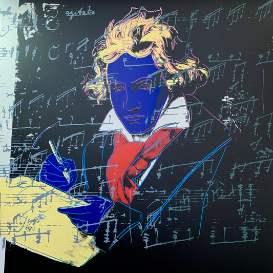 Beethoven | Andy Warhol Print by Sunday B. Morning