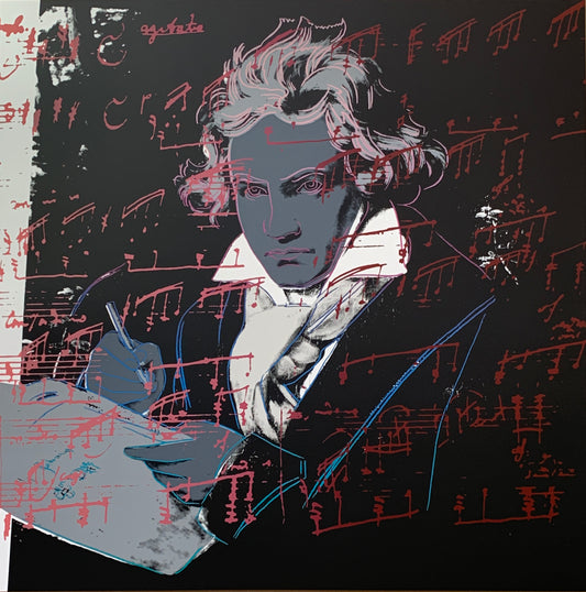 Beethoven | Andy Warhol Print by Sunday B. Morning