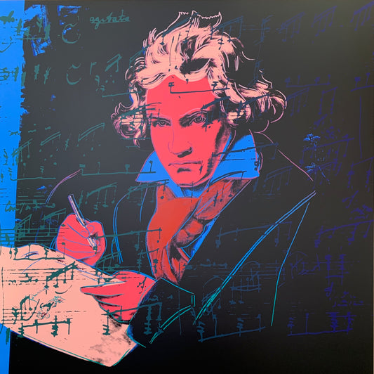 Beethoven | Andy Warhol Print by Sunday B. Morning