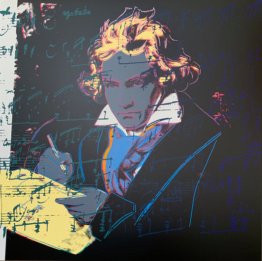 Beethoven | Andy Warhol Print by Sunday B. Morning