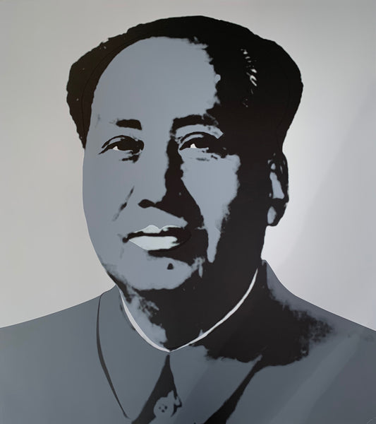 Mao (grey) | Andy Warhol Print by Sunday B. Morning