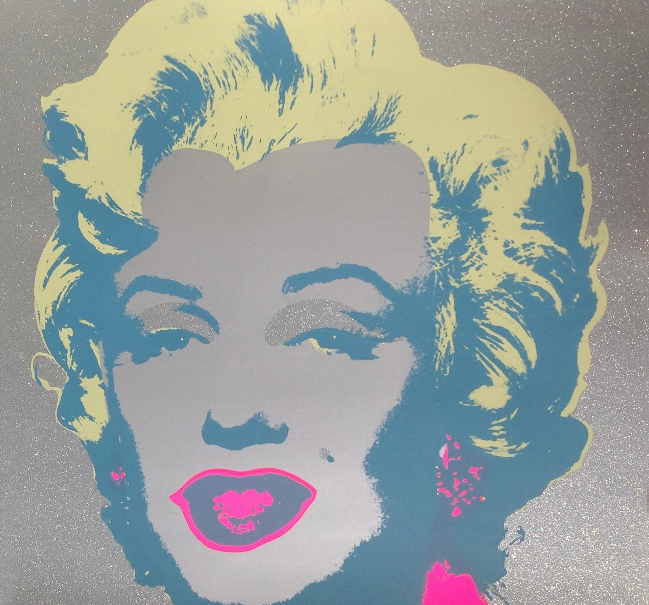 Diamond Dust Marilyn Monroe | Andy Warhol Print by Sunday B. Morning